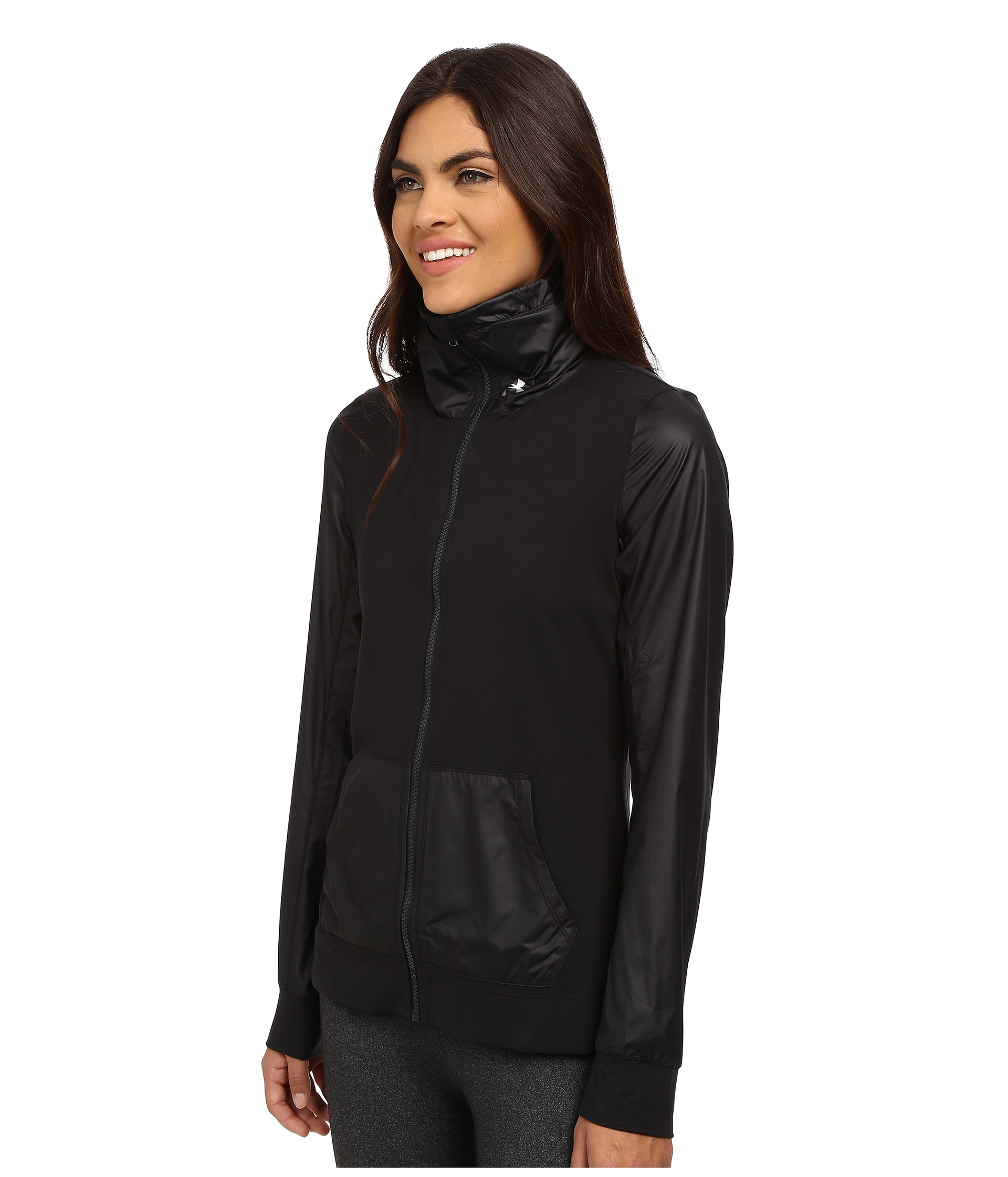 women's ua studio essential jacket