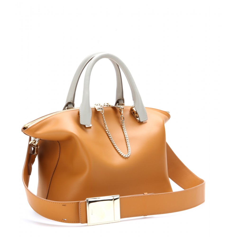 gray chloe bag - Chlo Baylee Medium Leather Tote in Brown (yummy cookie made in ...