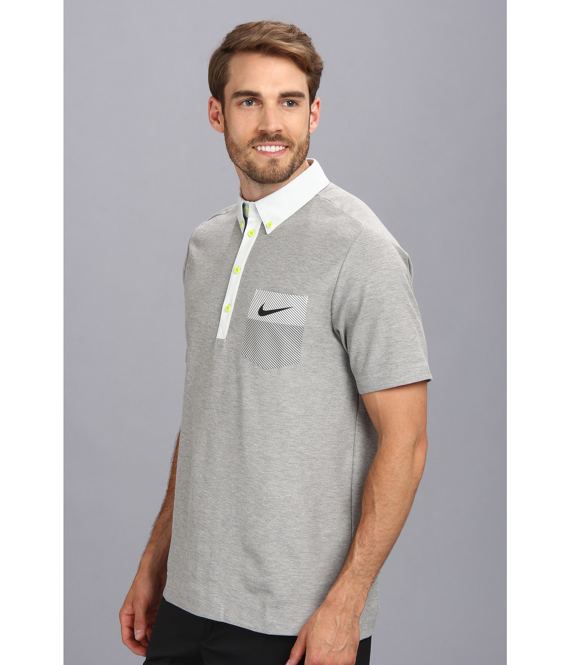 nike polo with pocket