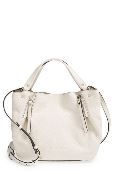 burberry small maidstone leather satchel