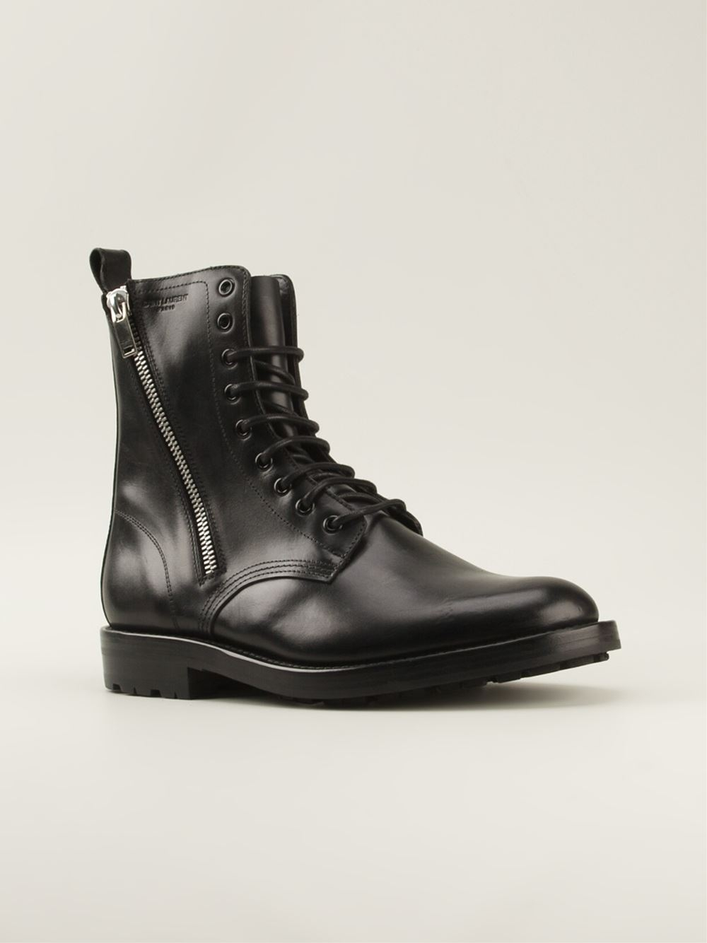 saint laurent ranger boots mens