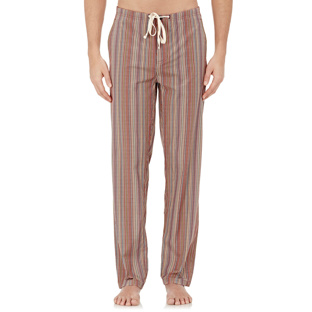 Lyst Paul Smith Striped Pajama Pants in Orange for Men