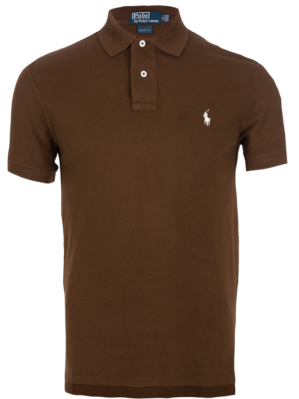 Polo Ralph Lauren Classic Polo Shirt in Brown for Men - Lyst