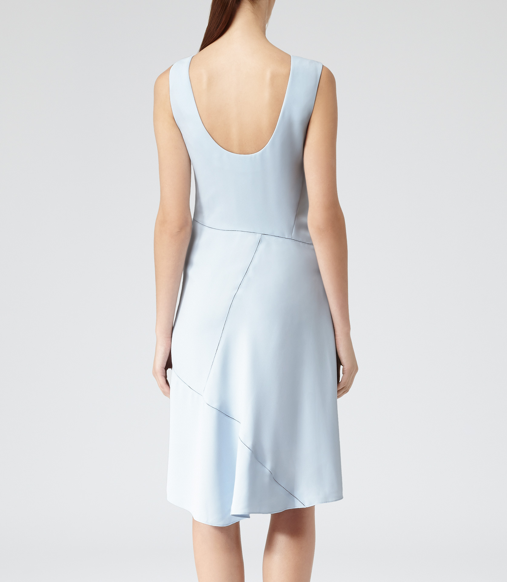 reiss pale blue dress