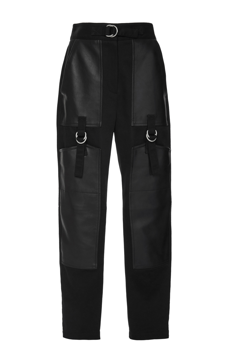 Lyst - Alexander Wang High Waisted Cargo Pant in Black
