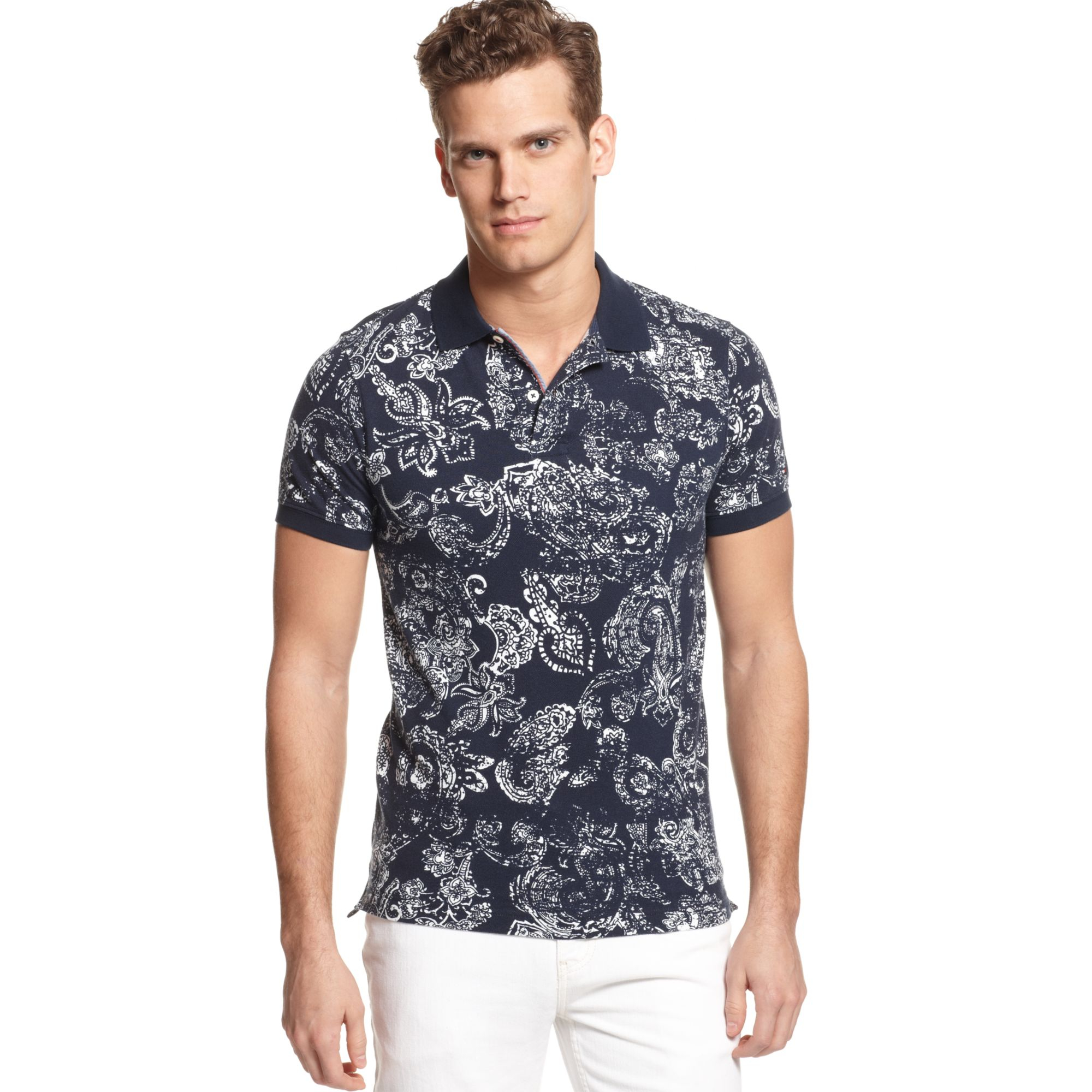 tommy printed shirts