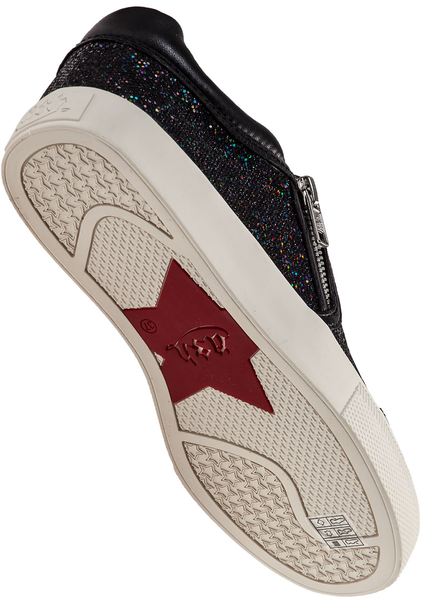 ash glitter sneakers ash slip on sneaker black glitter in black lyst ash glitter sneakers ash slip on sneaker black glitter in black lyst