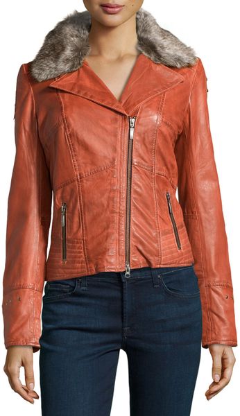 bagatelle textured faux fur jacket
