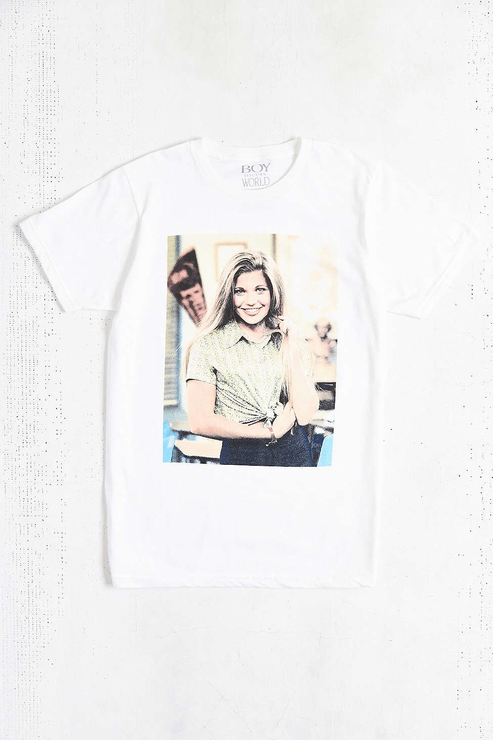 Algemeen Zuinig Flash Urban Outfitters Boy Meets World Topanga Tee in White for Men | Lyst