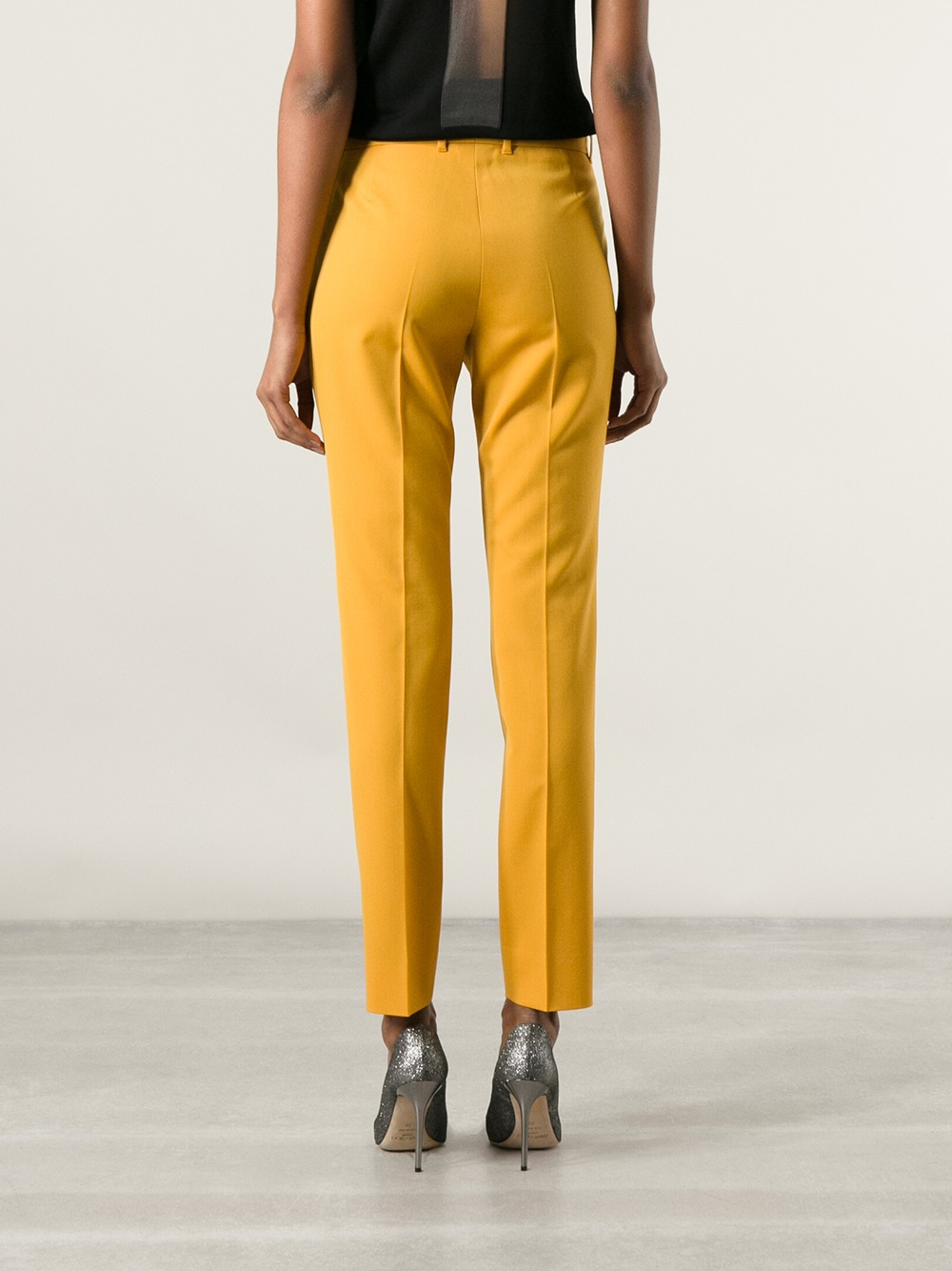 gucci yellow pants