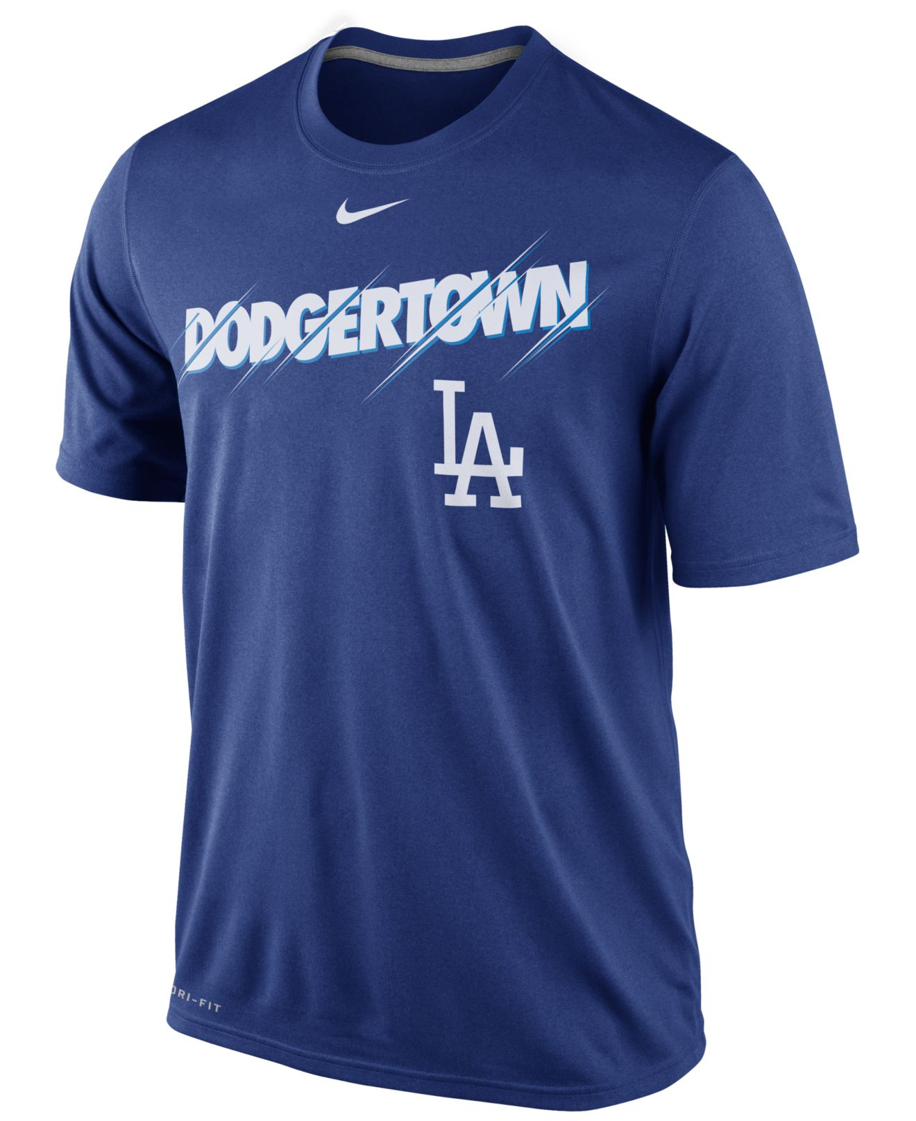 Nike Men'S Los Angeles Dodgers Dri-Fit T-Shirt in Blue for Men | Lyst