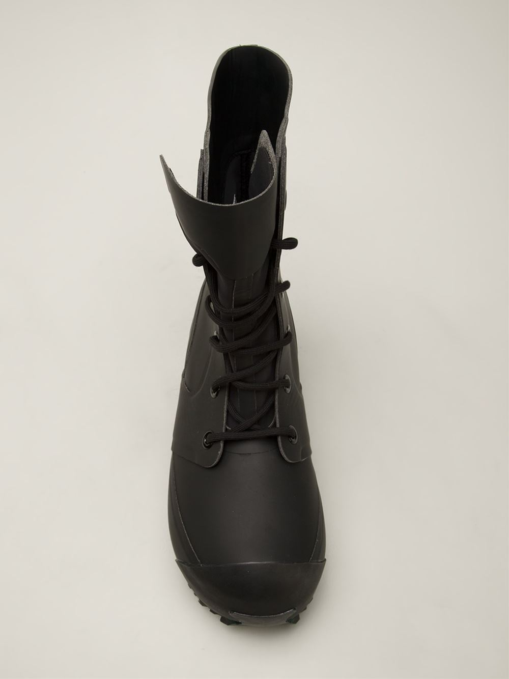 adidas By Raf Simons Bunny Rising Boots in Black for Men