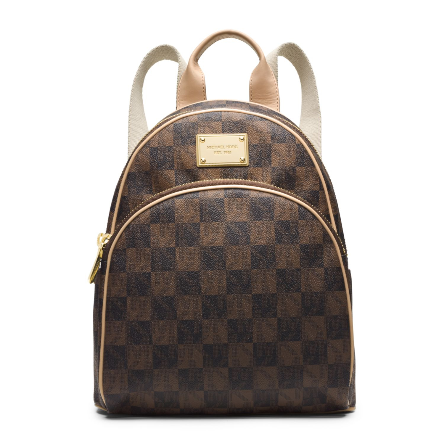 michael kors checkered bag