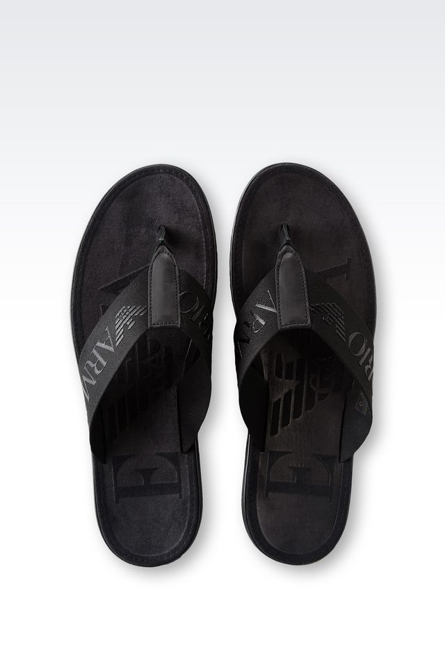 mens armani flip flops sale