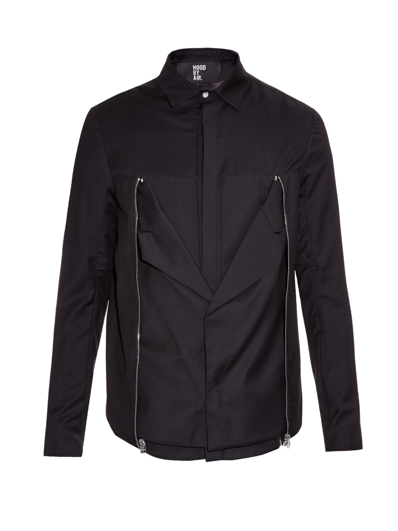 hood by air cropped jacket
