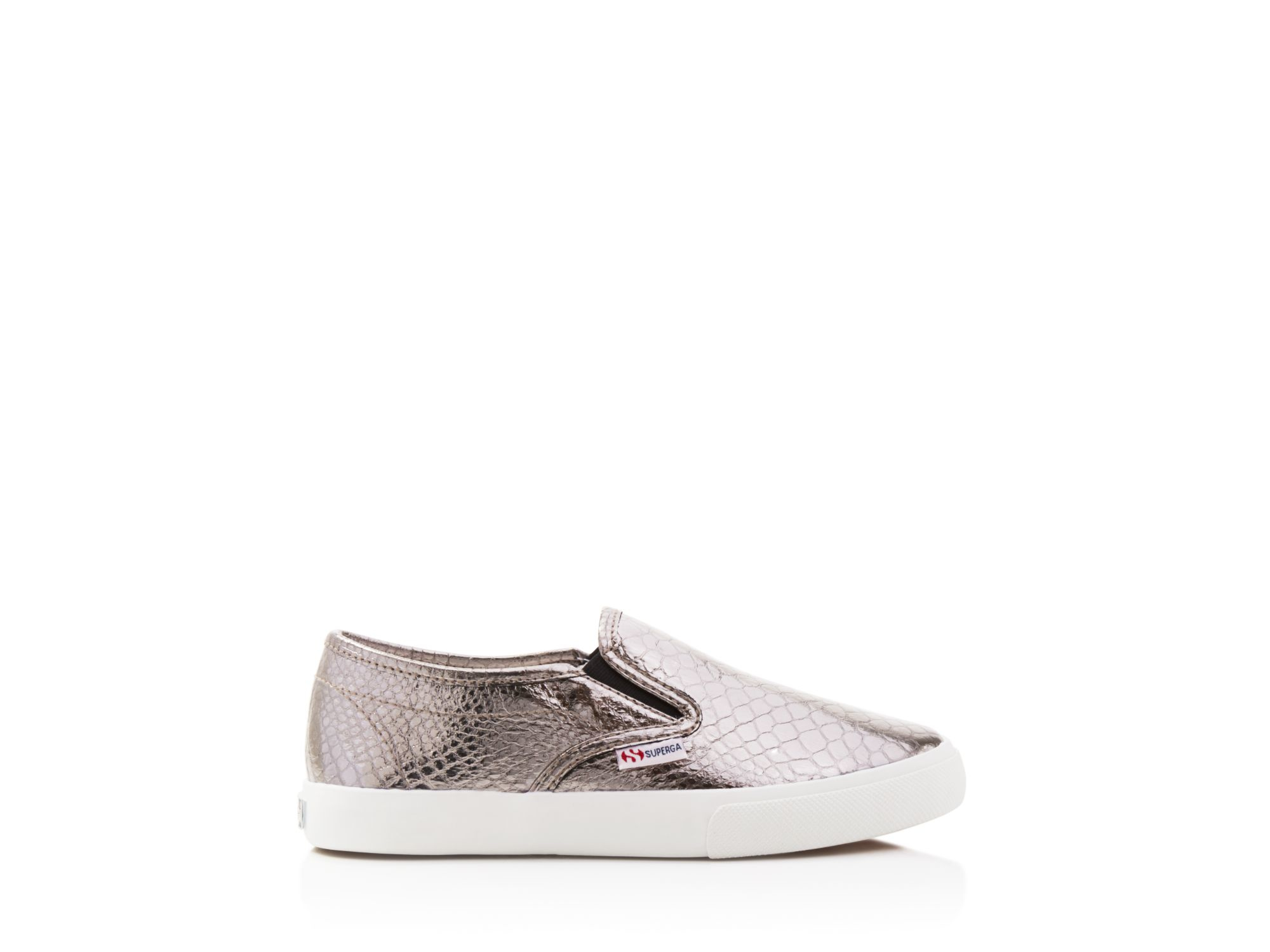 superga metallic snake