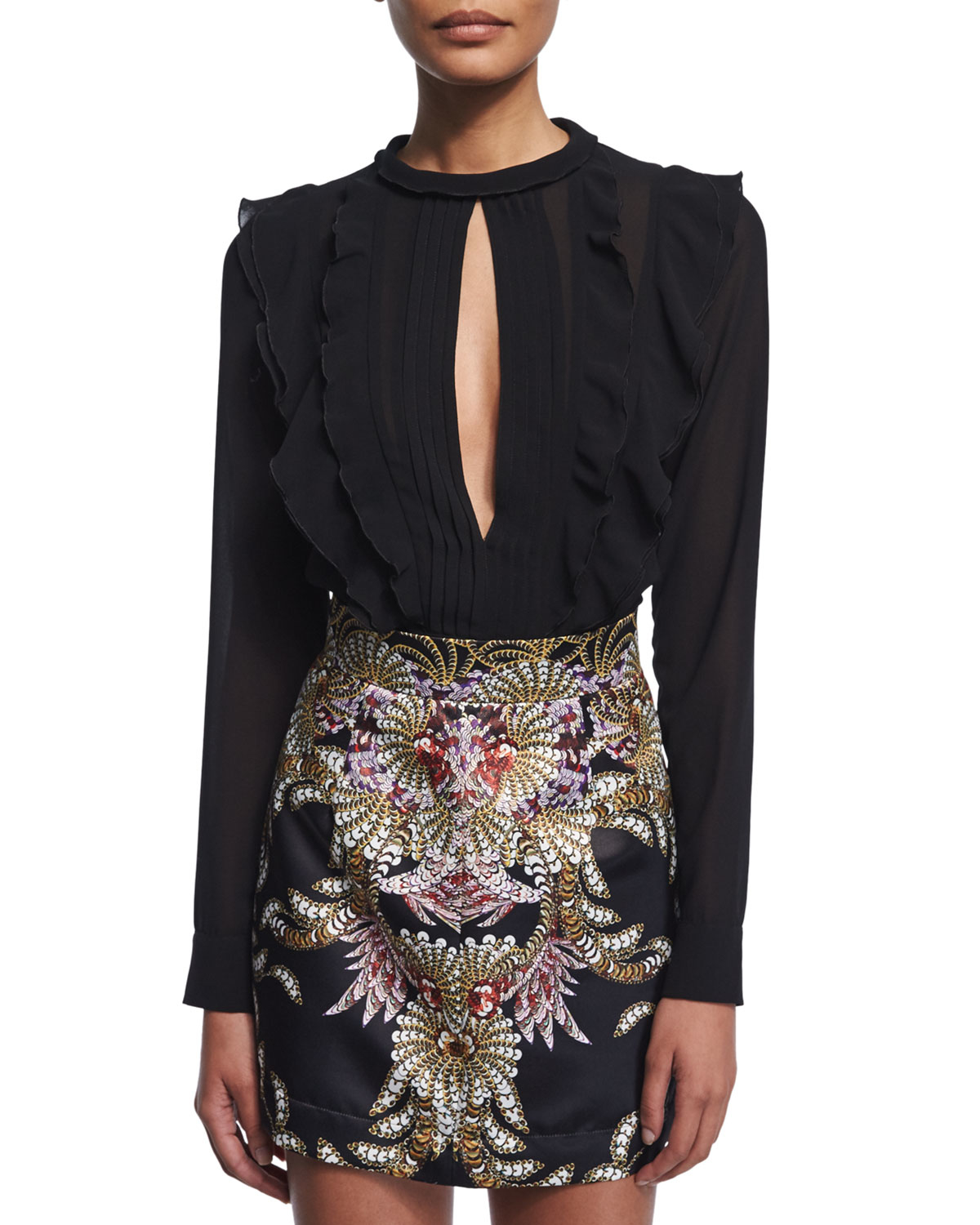 Black long sleeve chiffon top Buy Spring Summer Chiffon Women Tie Collar Polka Dot Long Sleeve Blouses online with cheap prices and discover fashion Blouses at chaplin-favor.tk