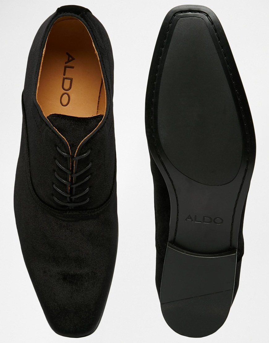 ALDO Megantic Velvet Oxford Shoes in 