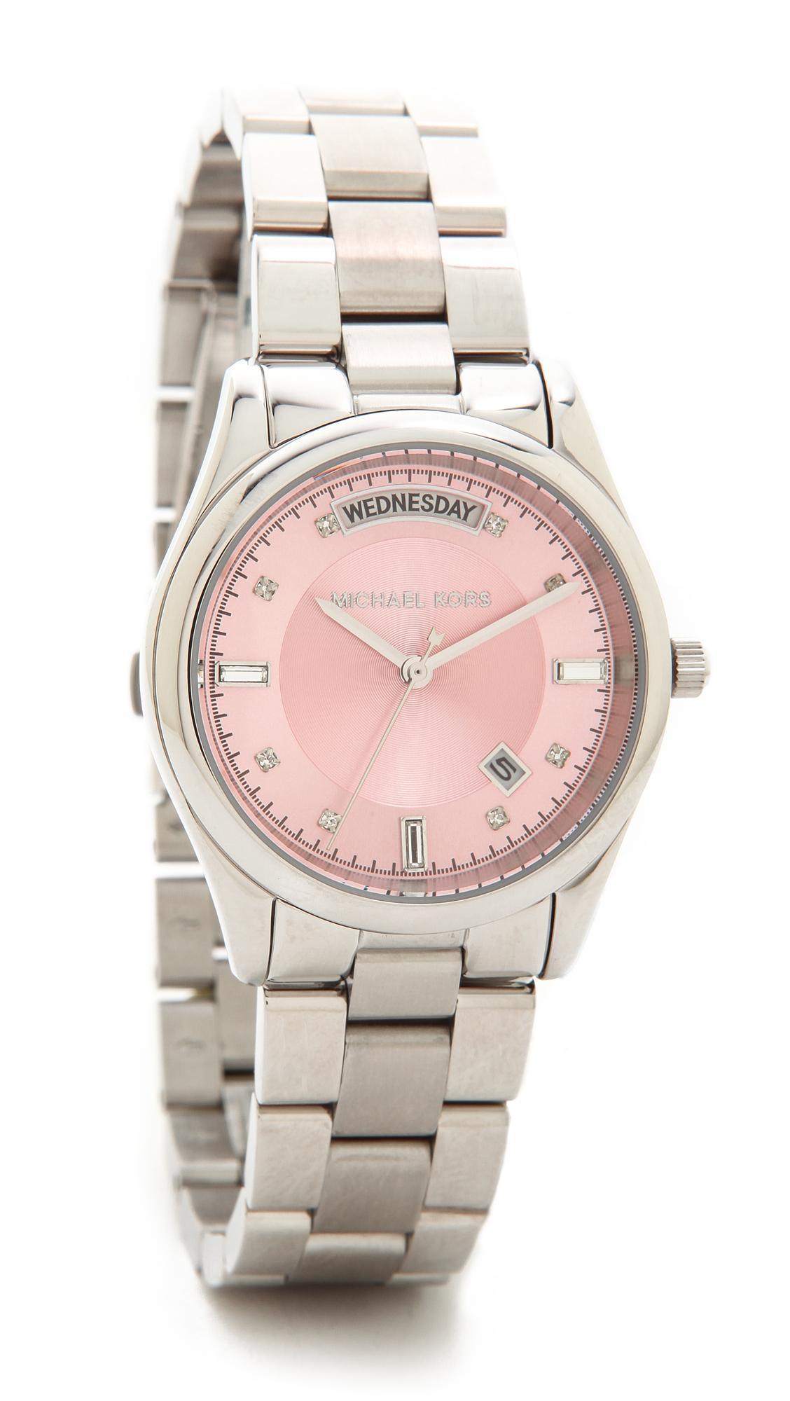 Michael Kors Colette Watch - Icy Pink in Metallic - Lyst