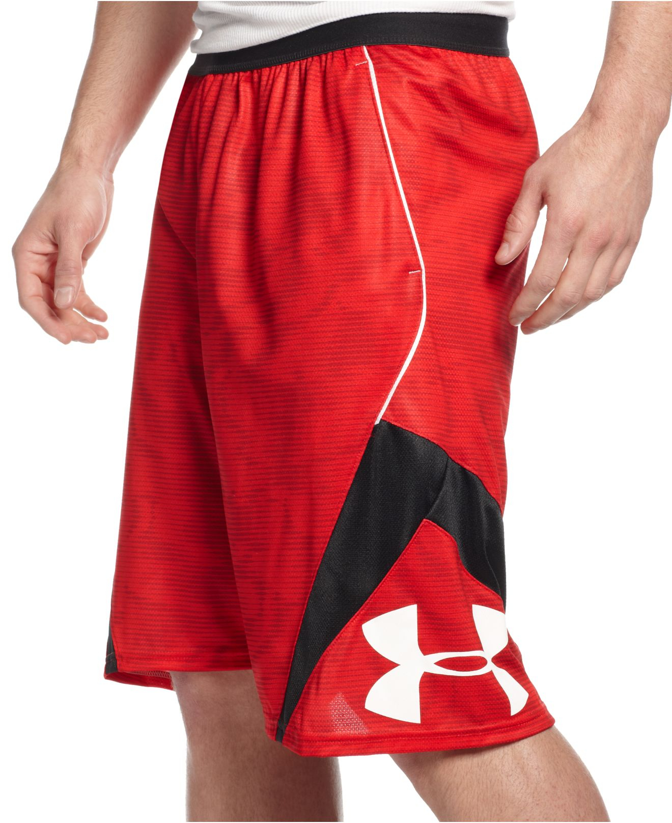 red under armor shorts