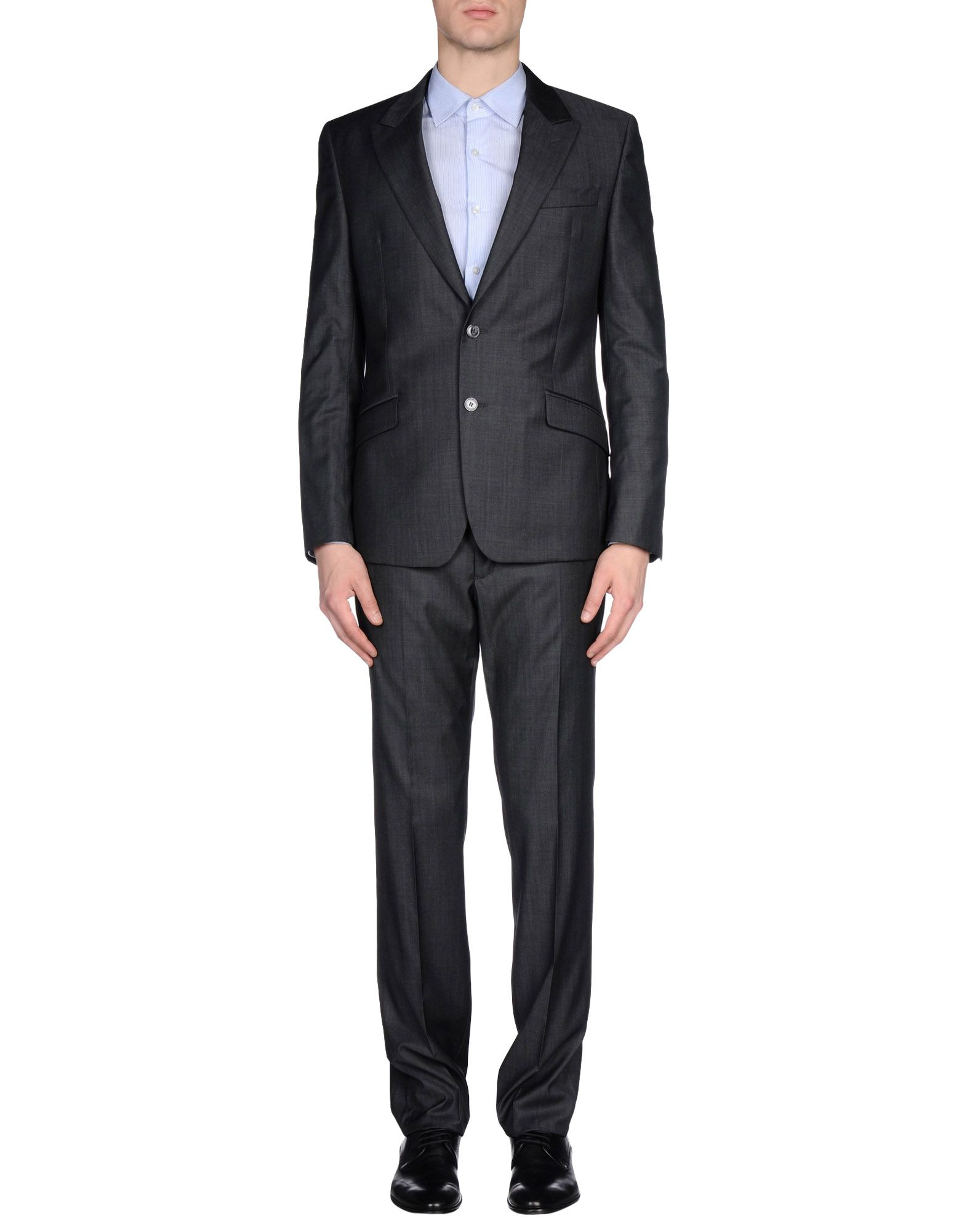 Versace Suit in Gray for Men (Lead) | Lyst