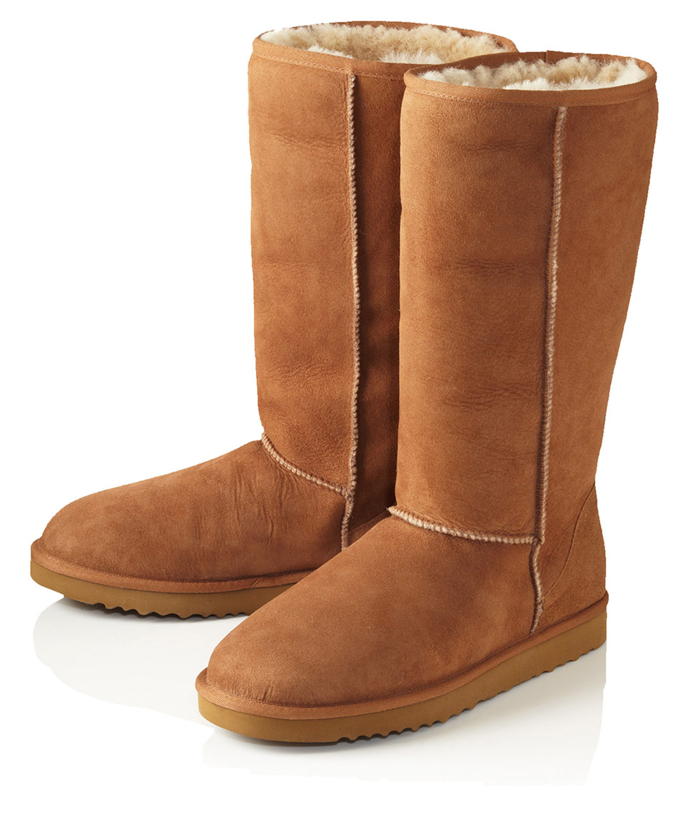 UGG Chestnut Classic Tall Sheepskin Boots in Brown - Lyst
