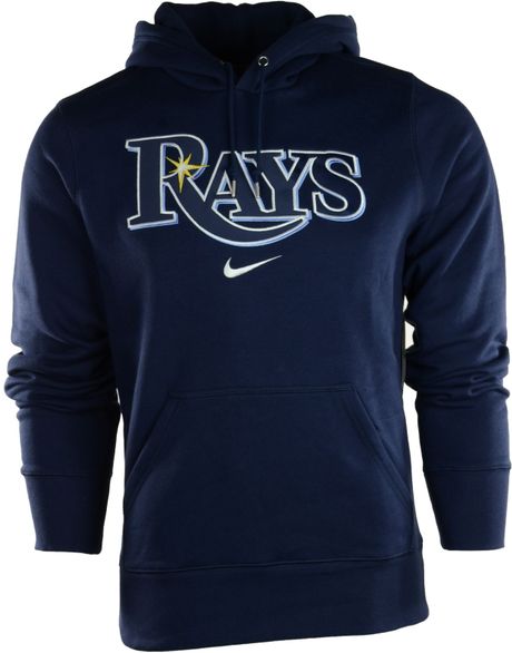Nike Men'S Tampa Bay Rays Classic Hoodie in Blue for Men (Navy) | Lyst