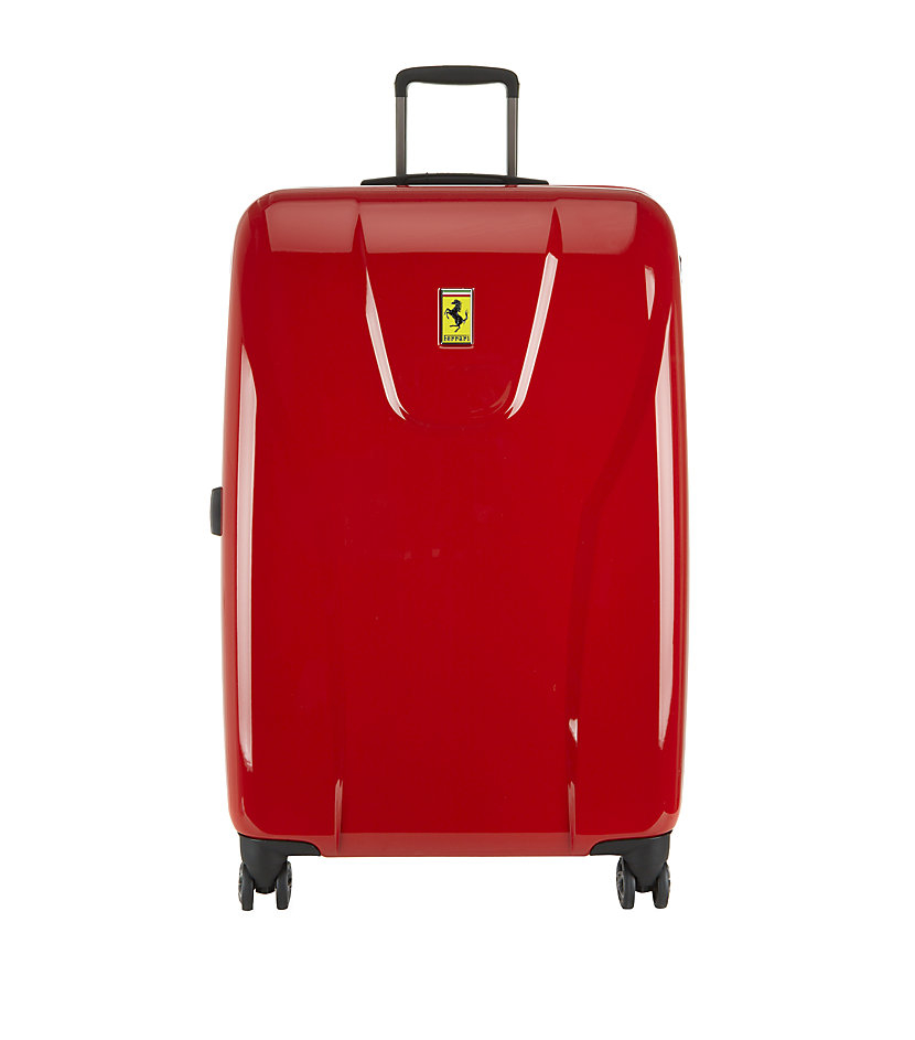 Ferrari Large Hi-Tech Trolley (82Cm) In Red For Men Lyst