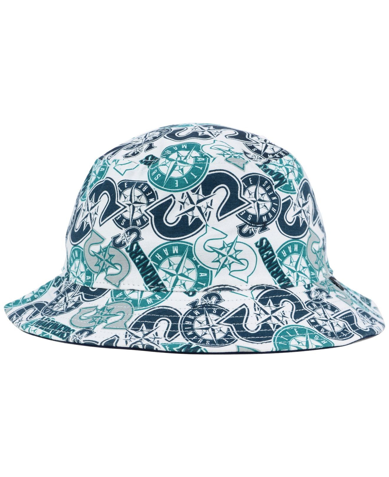 47 brand Seattle Mariners Bravado Bucket Hat in White for Men Lyst