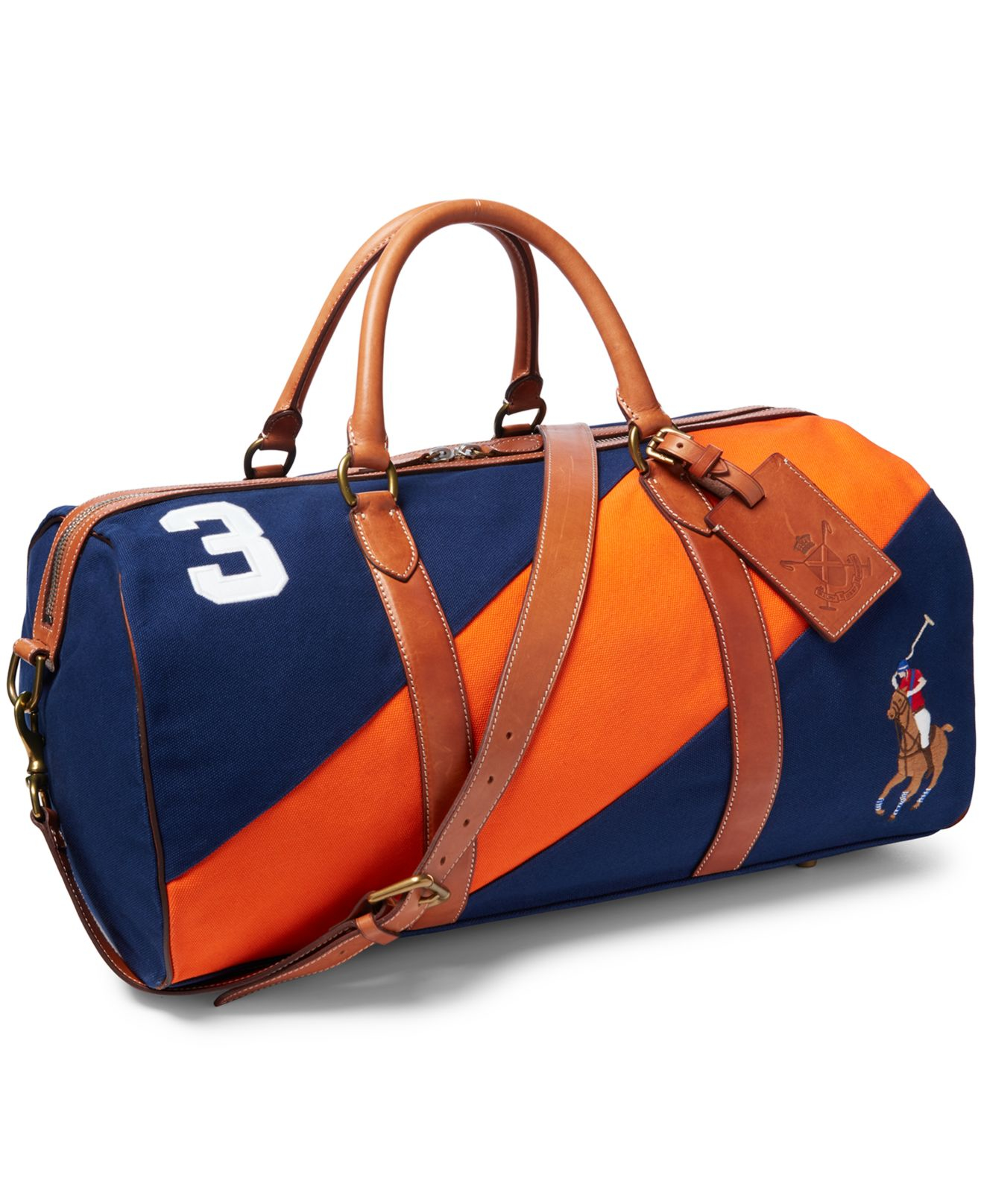 Mens Bags Gym bags and sports bags Polo Ralph Lauren Leather Duffel Bag for Men 