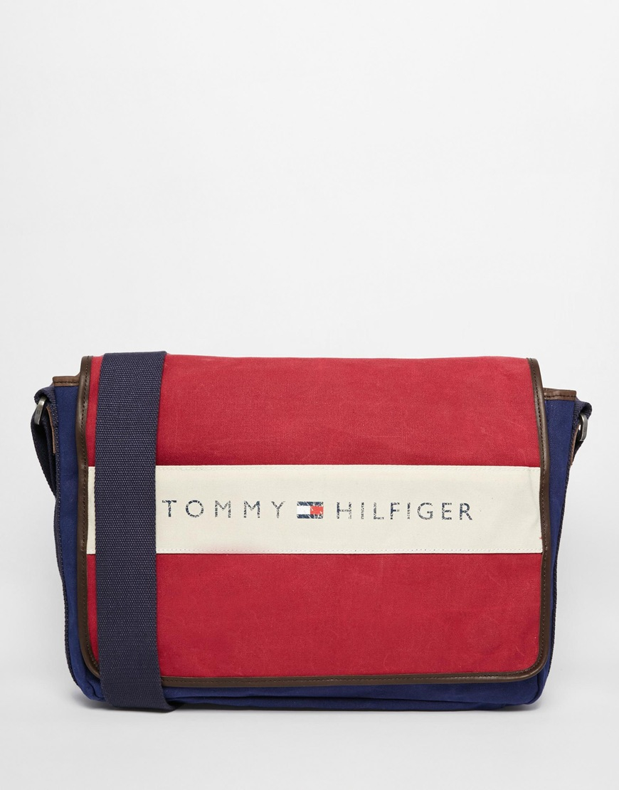 tommy hilfiger sling wallet