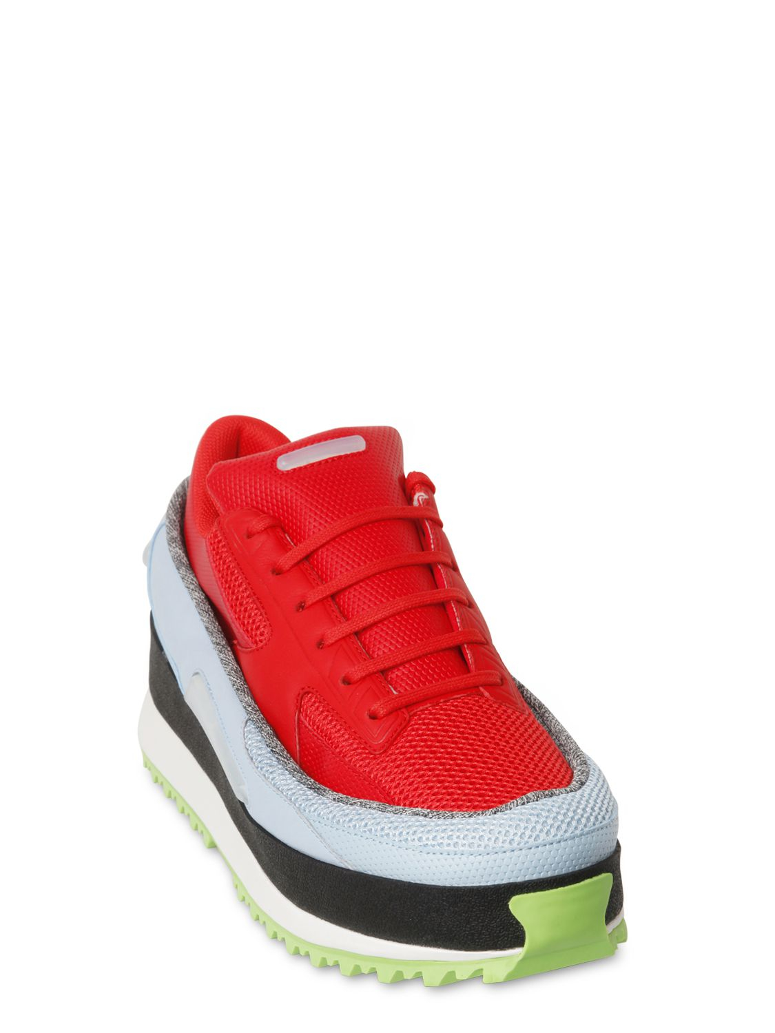 raf simons platform sneakers