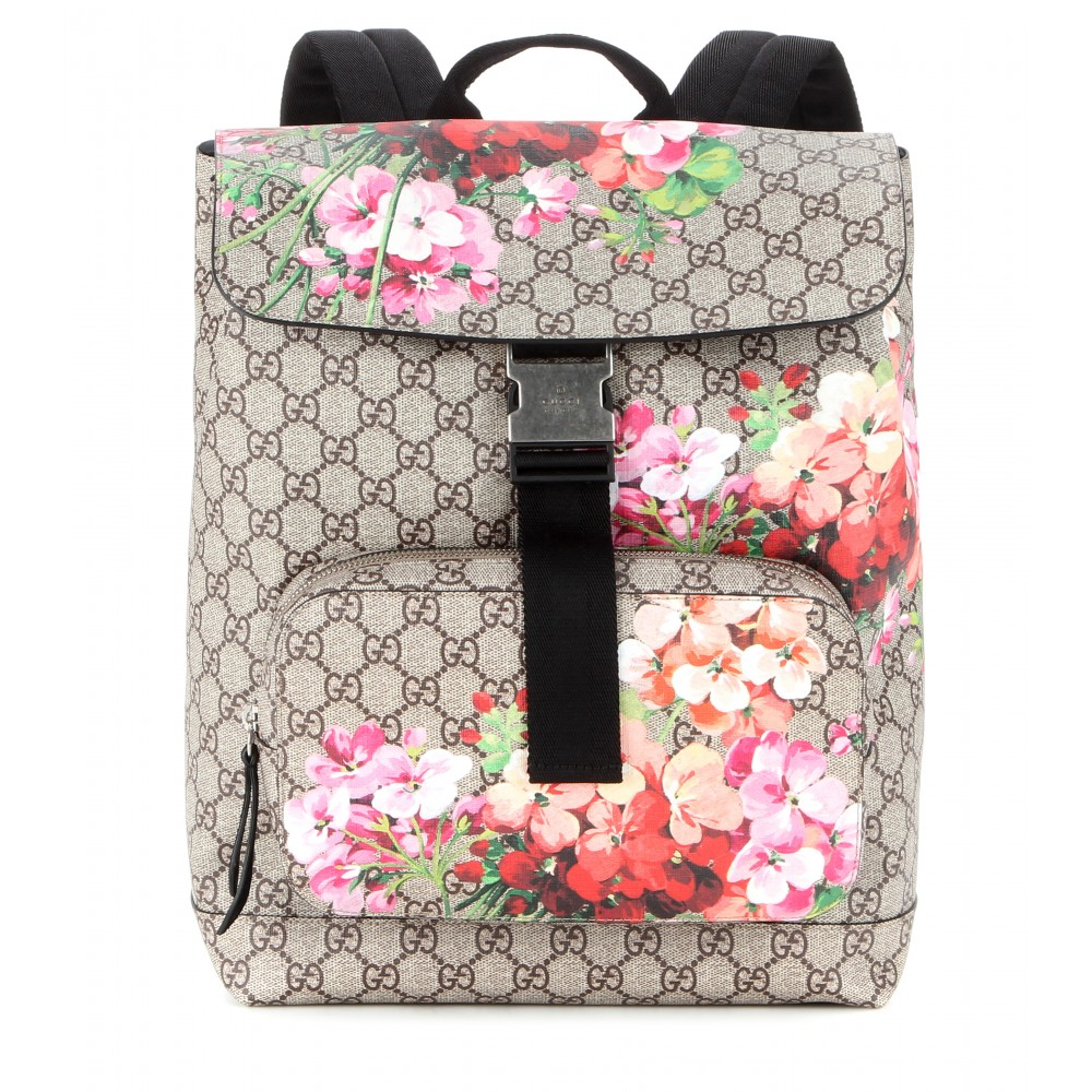 gucci flower backpack