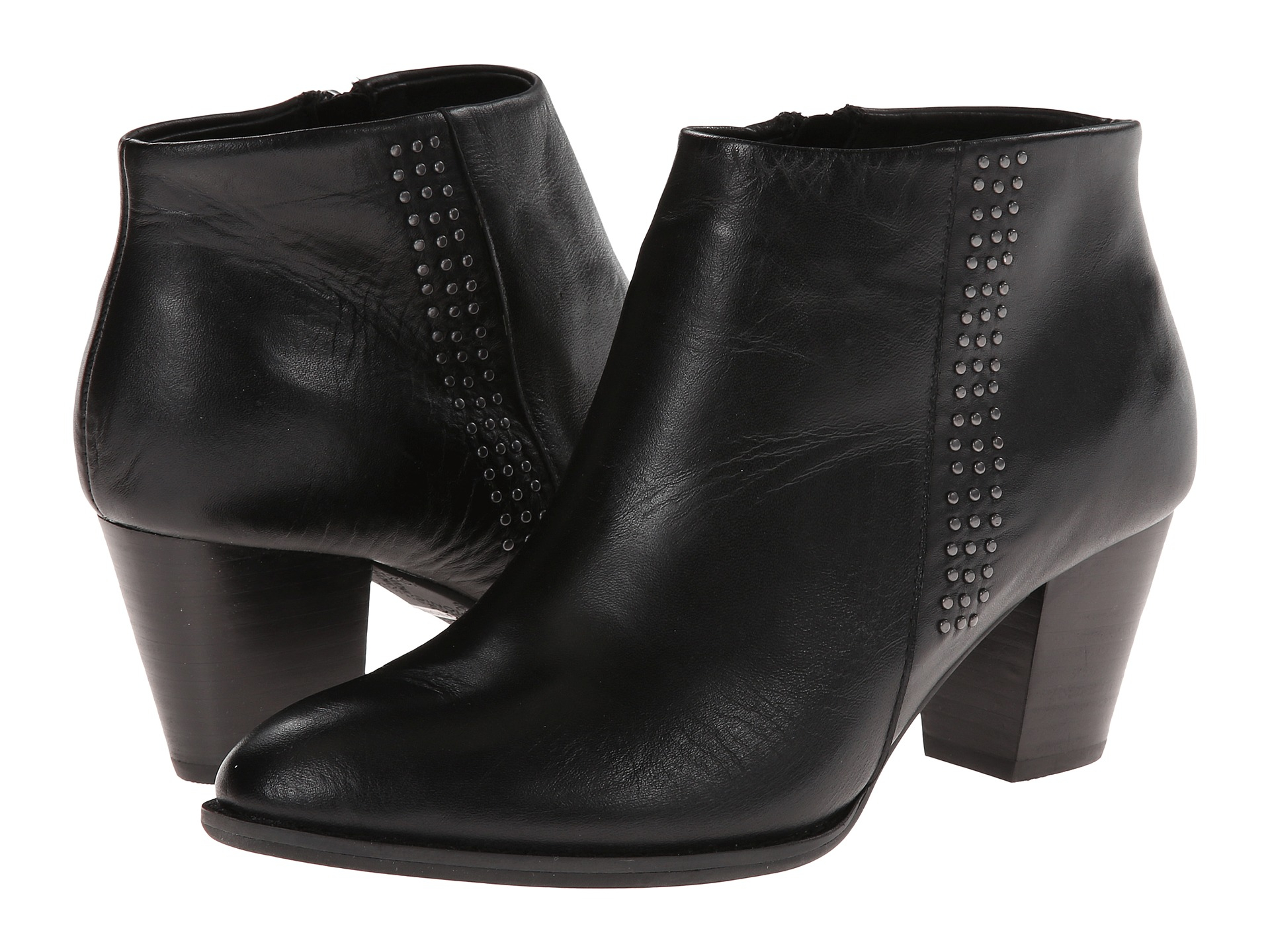 Vionic Georgia Ankle Boot in Black - Lyst