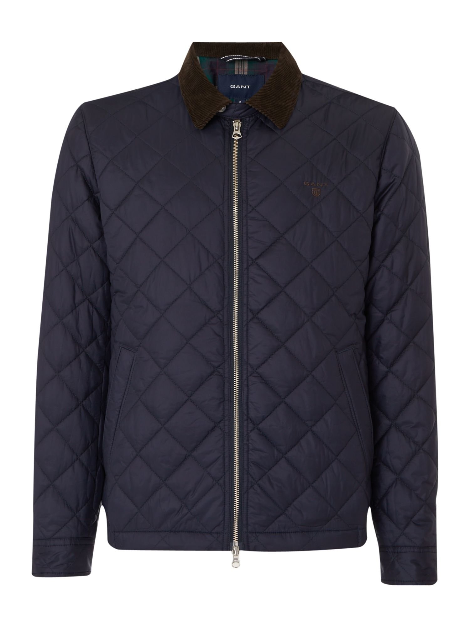 Gant Quilted Windcheater in Black for Men | Lyst