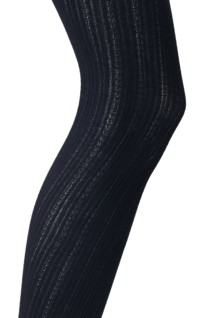 navy blue thick tights