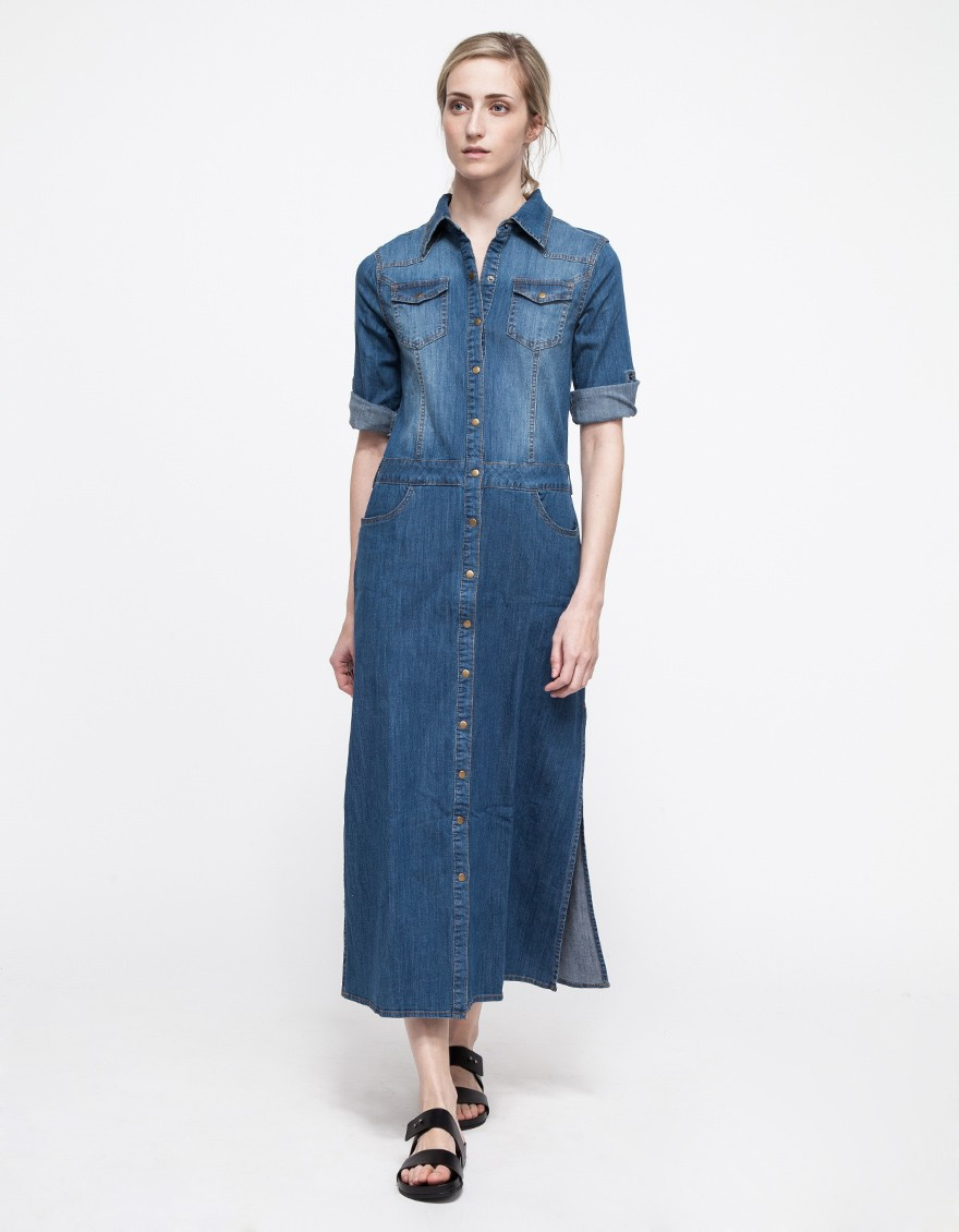 Lyst Farrow Woodstock Dress in Blue
