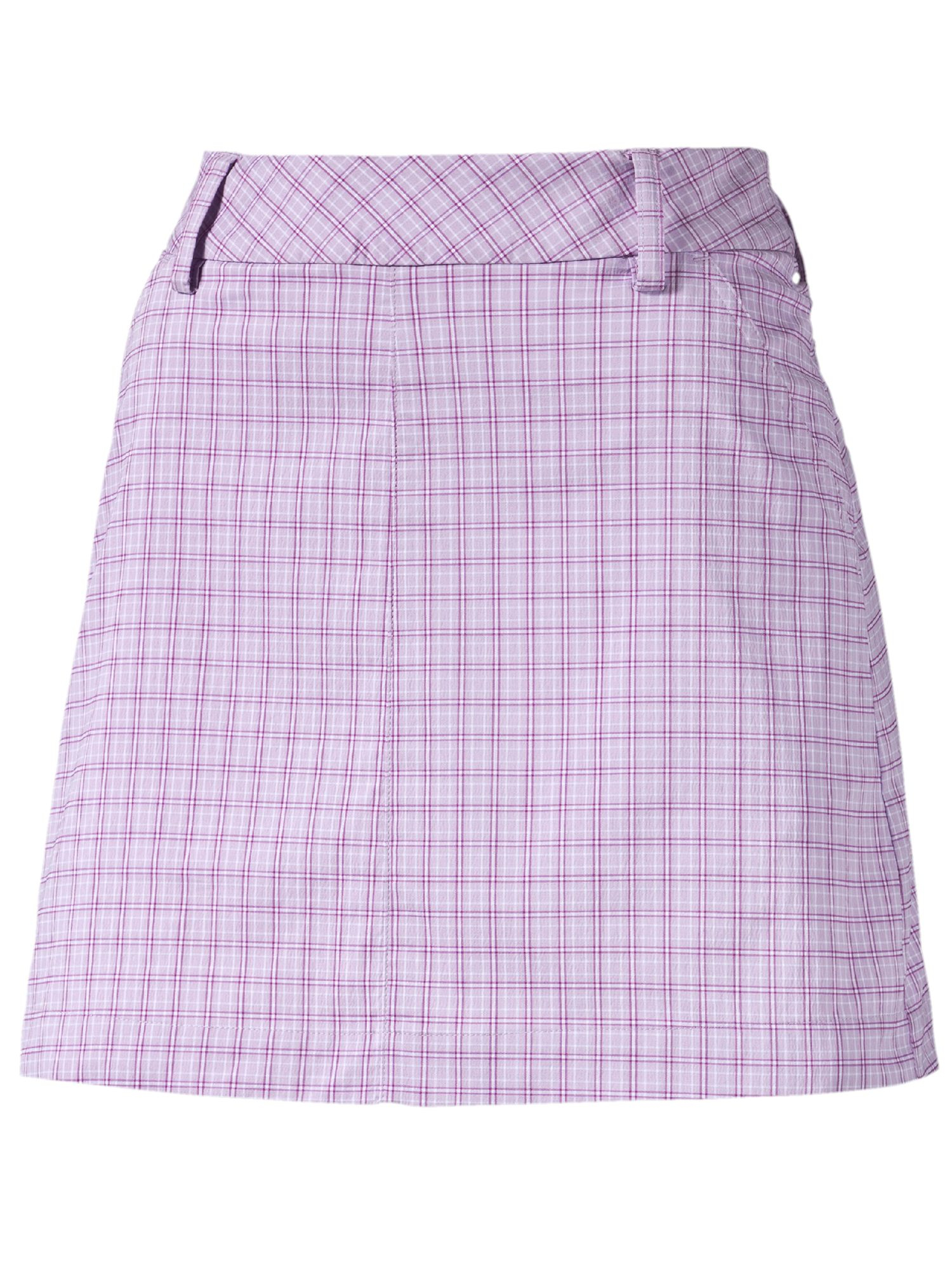 Purple Plaid Skirt 95