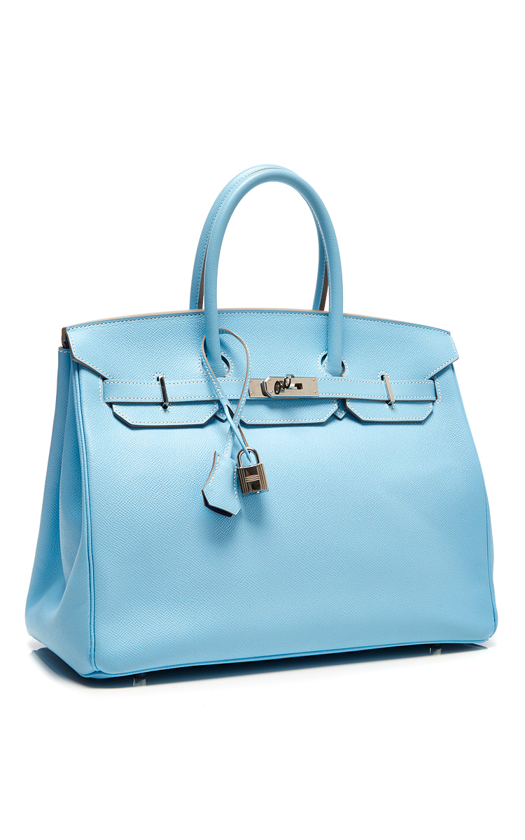 Heritage auctions special collection Hermes 35Cm Blue Celeste ...  