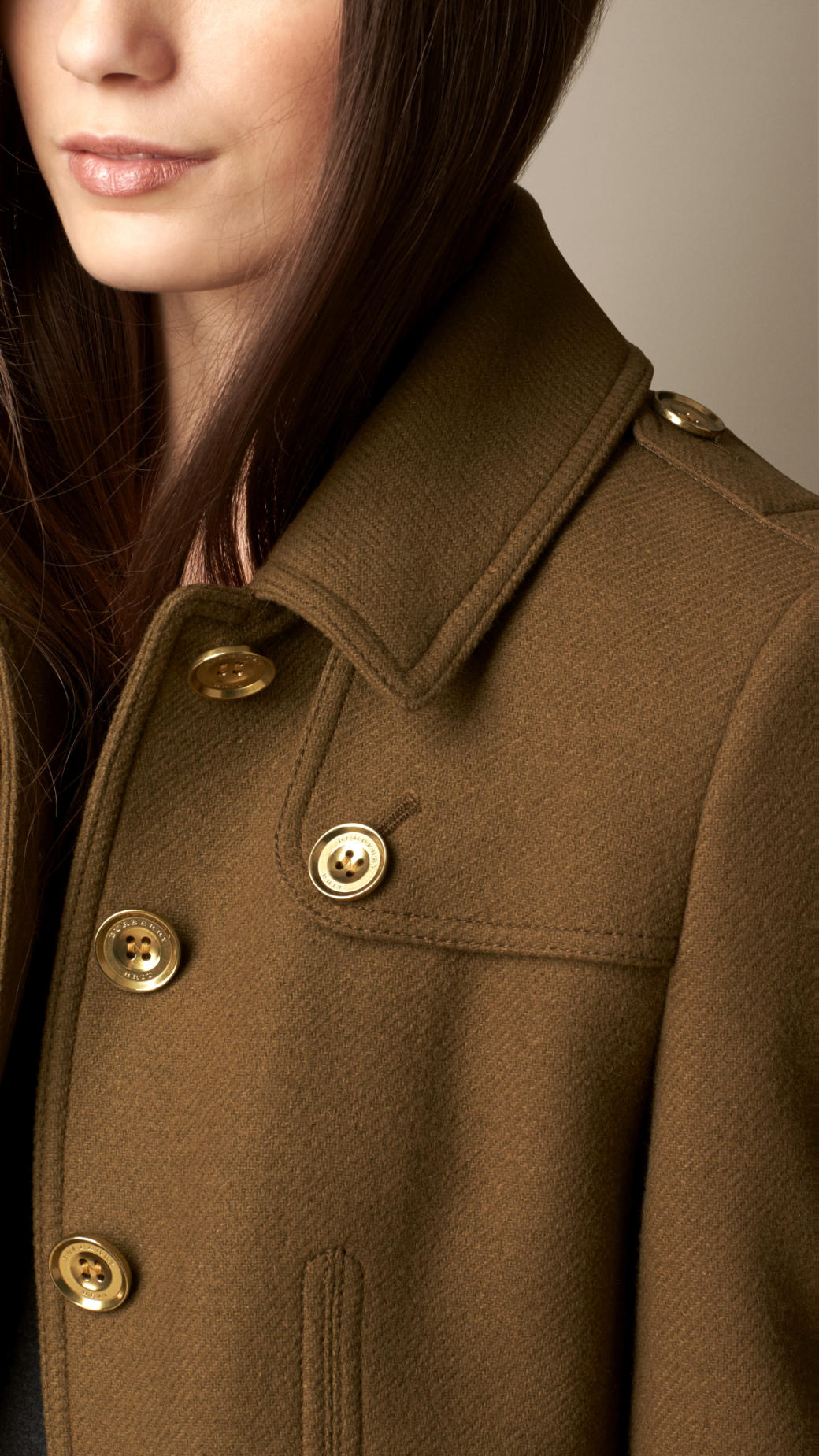 wool trench coat burberry