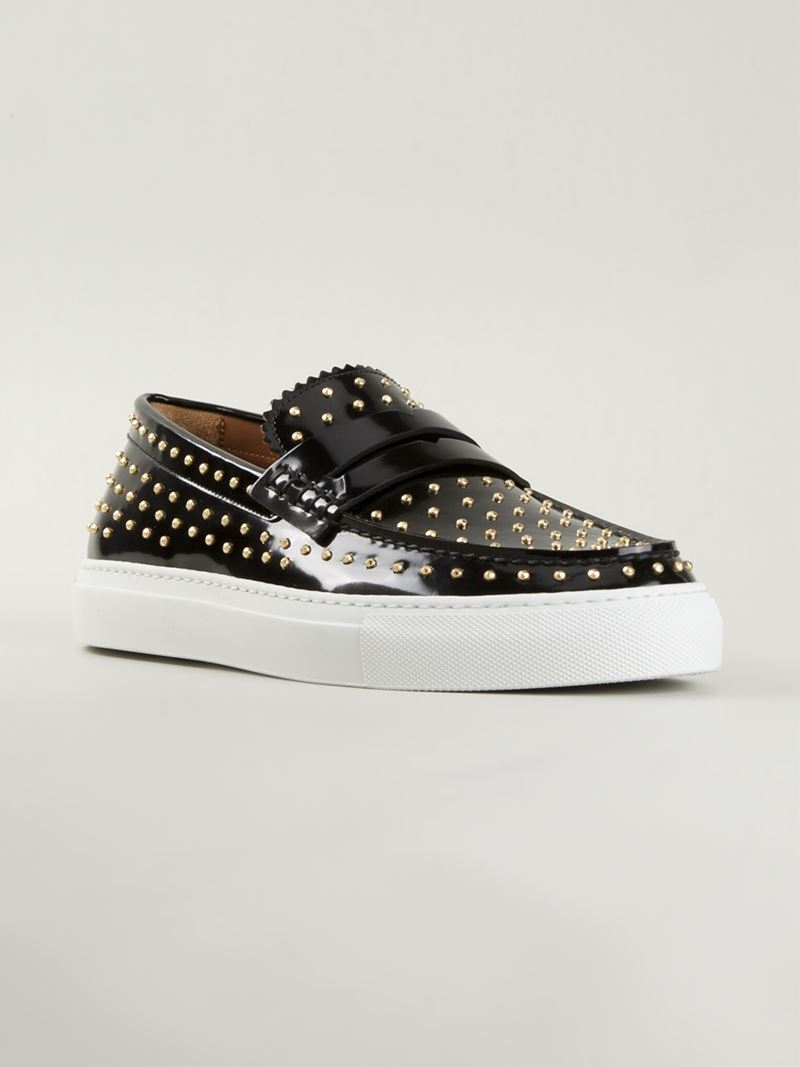 givenchy studded loafer