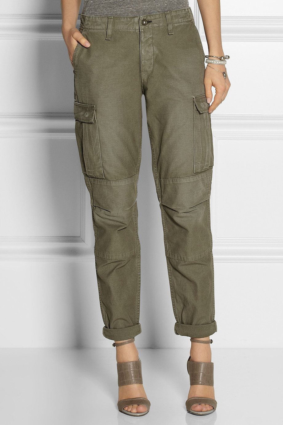 canvas cargo pants