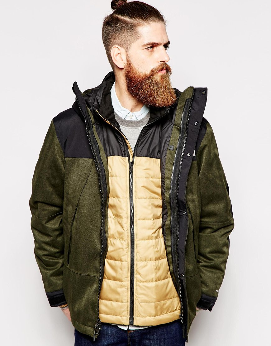 the north face mountain triclimate men's jacket