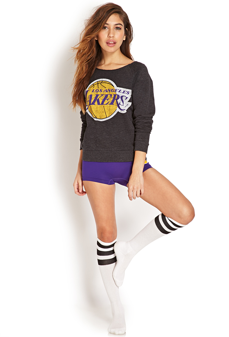 lakers sweatshirt forever 21