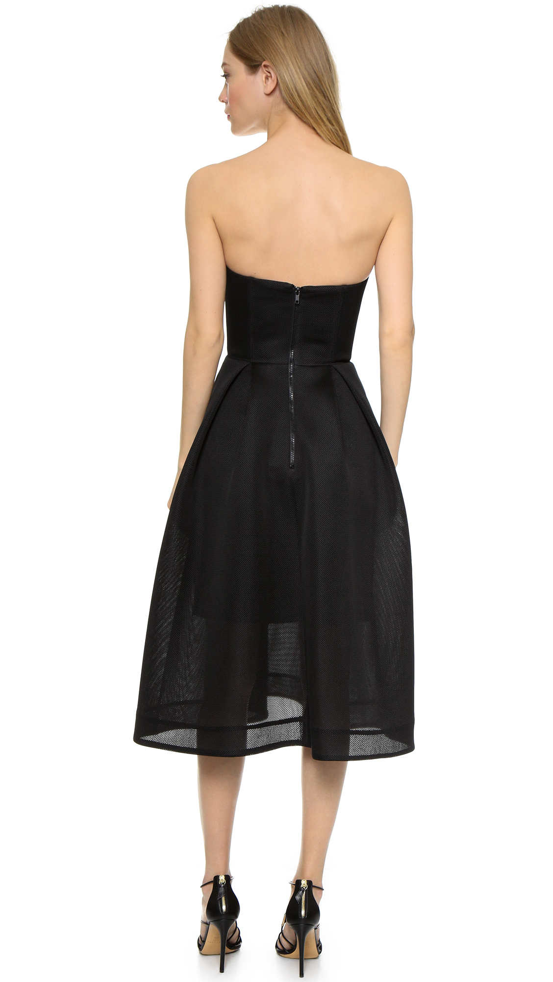 denim pinny dress