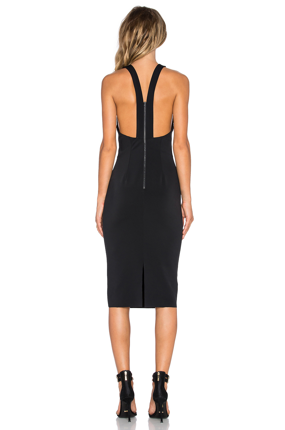 Lyst Shakuhachi X Rated Hard Wired X Front Dress in Black