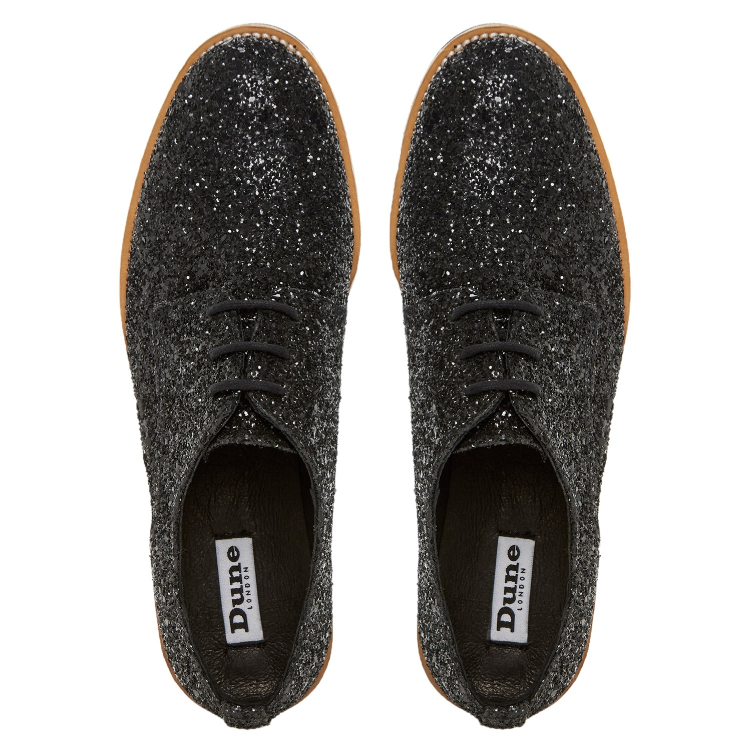 sparkly brogues