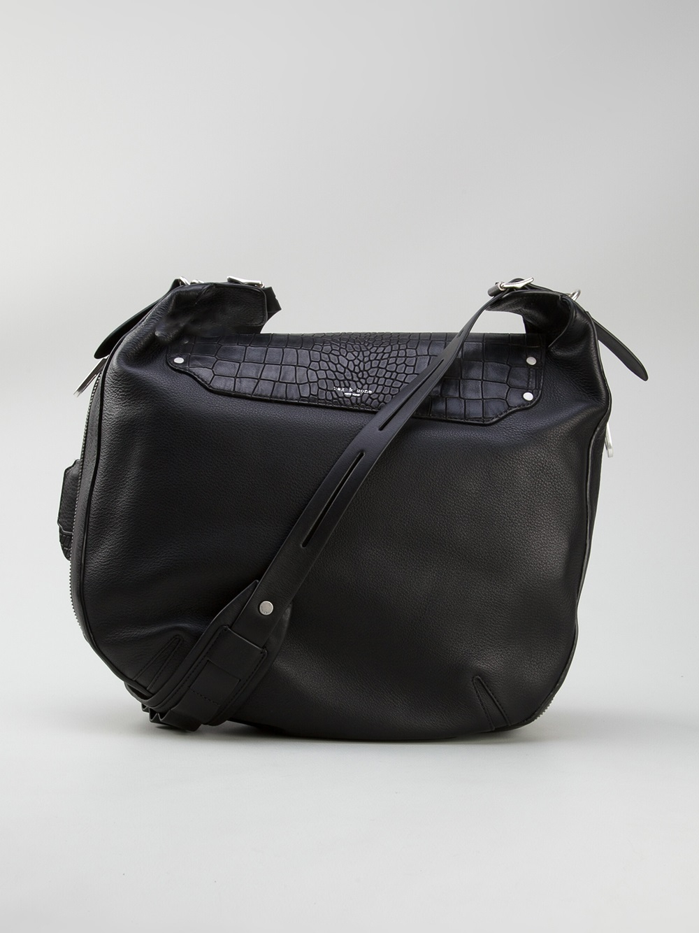 Rag & Bone 'Bradbury' Hobo Bag in Black - Lyst