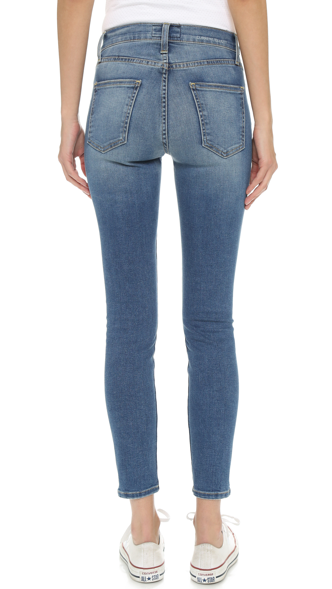 High Waist Stiletto Jeans 