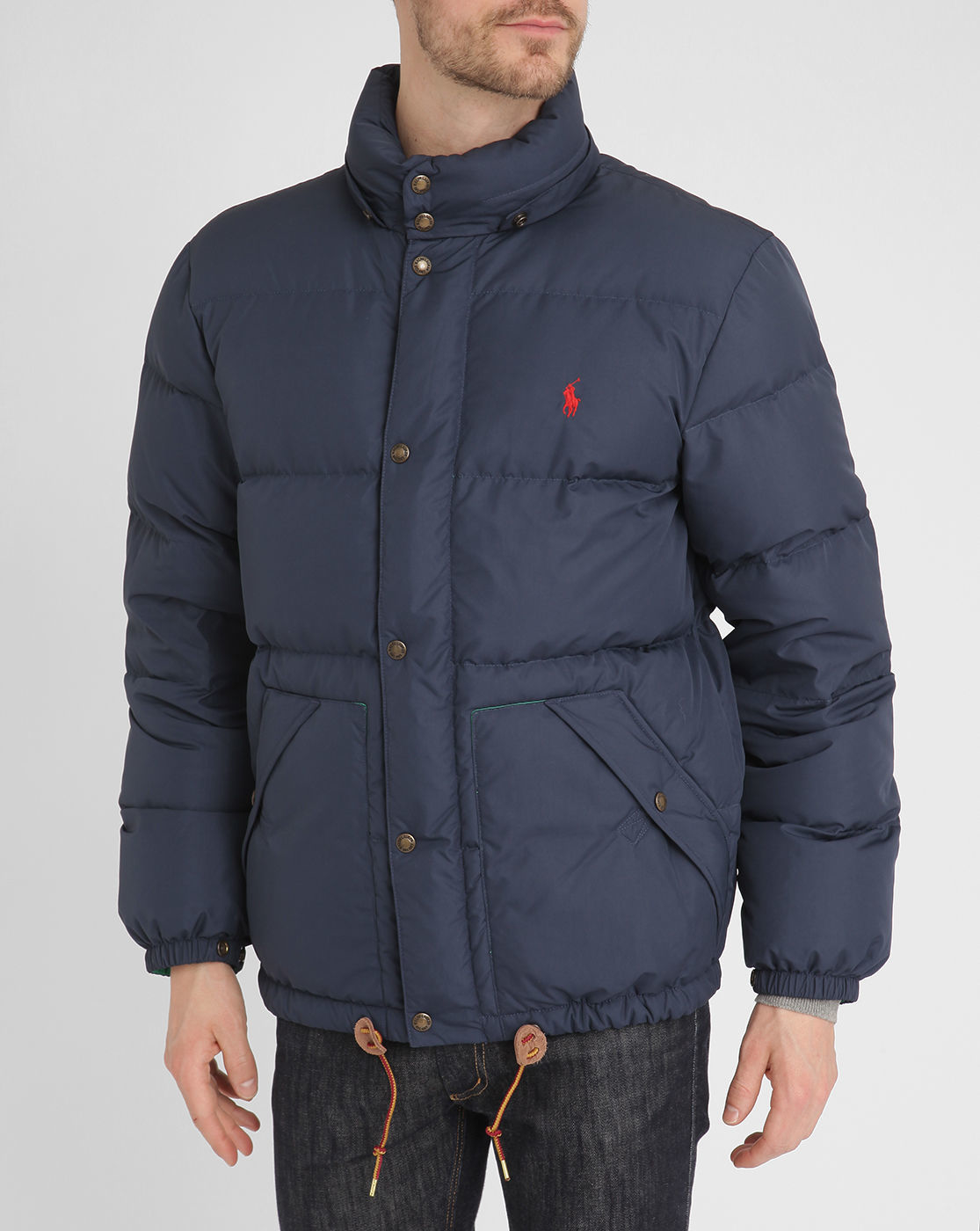 Polo ralph lauren Navy Retro Down Jacket in Blue for Men (navy) Lyst
